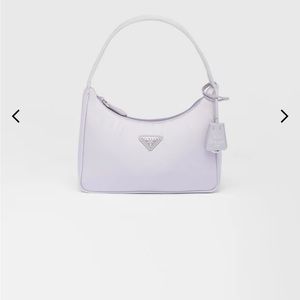 NWT Re-Nylon Prada Re-Edition 2000 mini-bag - Wisteria